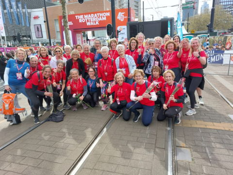Rotterdam Marathon Walk 2026 met Powerwalkingclub Nesselande